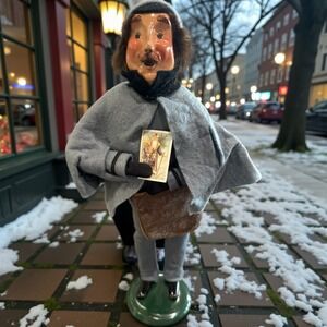 Byers Choice Christmas‎ The Carolers Mailman with Letter and Bag 1991 Vintage